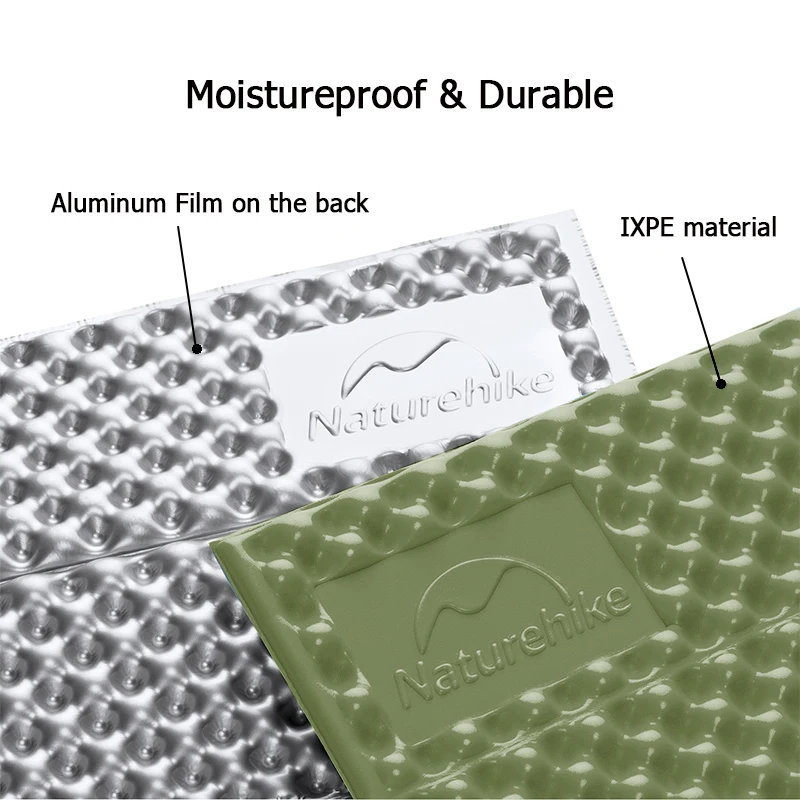 Naturehike одиночный сверхлегкий портативный компактный складной пенопластовый коврик для кемпинга, матрас для кемпинга, палатка, спальный коврик,