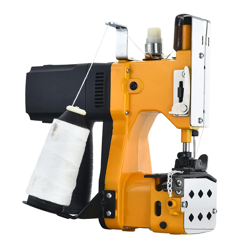 Portable Hand Bag Closing Sewing Machine, Electric Woven Sack Sealing Tool, GK9-600 for Packaging Bag Stitching