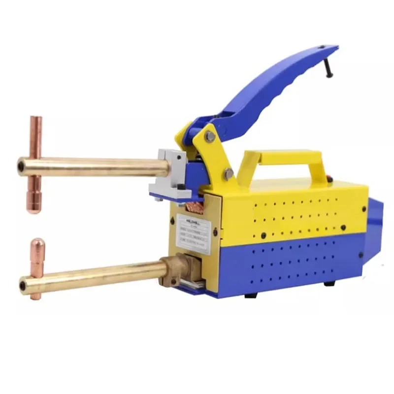 

Handheld portable aluminum riveting machine, automotive sheet metal double-sided spot welding machine.