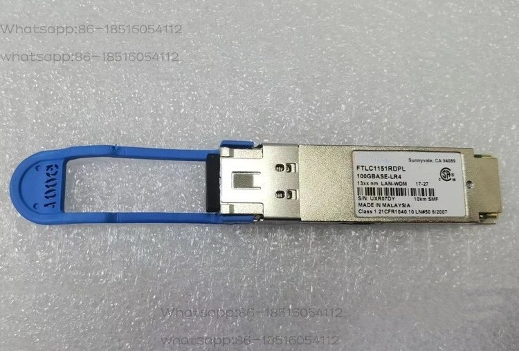 FTLC1151RDPL QSFP28 LAN-WDM 100G 10KM LR4 Single Mode Optical Module