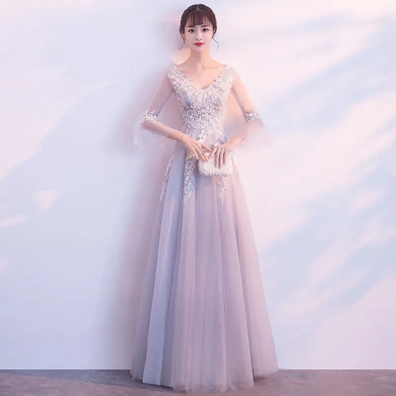 طراز خالد خيالي جديد لشتاء 2025، مناسب للارتداء العادي، فستان طويل أنيق مع حزام، فستان سهرة للولائم المضيفة #2