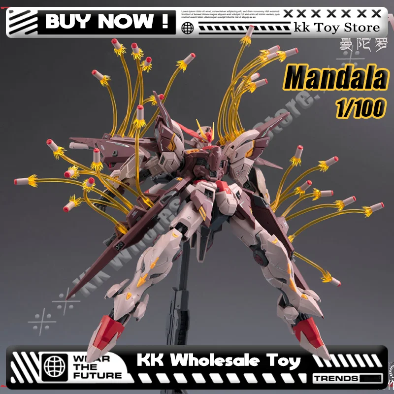 JiangZuoShe JZS MG 1/100 Mandala 21.5cm Model Kit scheme Collection Assembly Action Figures Plastic Customized