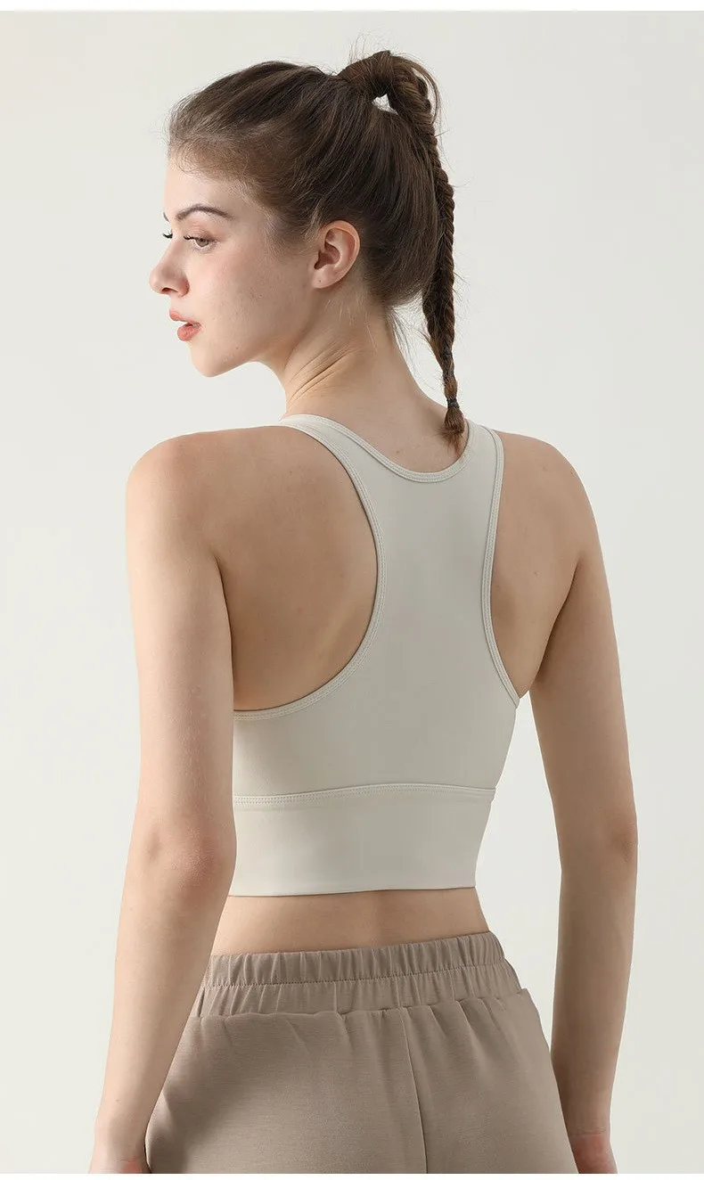 Sport-BH für Damen, Push-up-Fitness-Yoga-BH, Unterwäsche, Sport-Oberteile für Damen, atmungsaktive Laufweste, Sport-BH für das Fitnessstudio, Bralette, Yoga-BH. – Detail 3