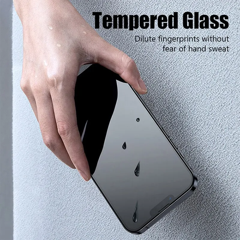 4 Piezas Protector de Pantalla de Privacidad para iPhone 14 Pro Max 16 Pro Vidrio Anti-Espía para iPhone 13 15 12 11 Pro Max 13 Mini Vidrio Templado 6