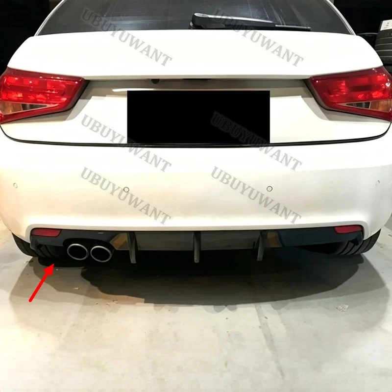 For Audi A1 2-Door Rear Diffuser Bumper Lip Spoiler Upgrade Refits Splitter 2011-2014 - view 2