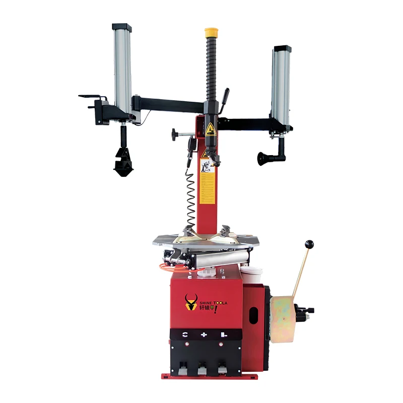 #Shine Toola Auto Tire Mounter 2-Arm ATV Tire Changer 24-Inch Machine for Auto Shops Standard CE Support OEM
