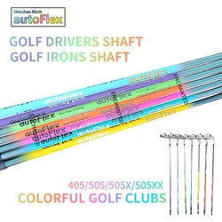 Golf Colorful Shaft Autoflex Carbon Fiber Shaft Unisex Long-Distance Easy-To-Play Iron Set