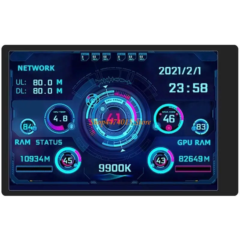 

K1AA 3.5 Inch IPS Type-C Secondary Screen Computer Monitor For Mini ITX for Case AIDA