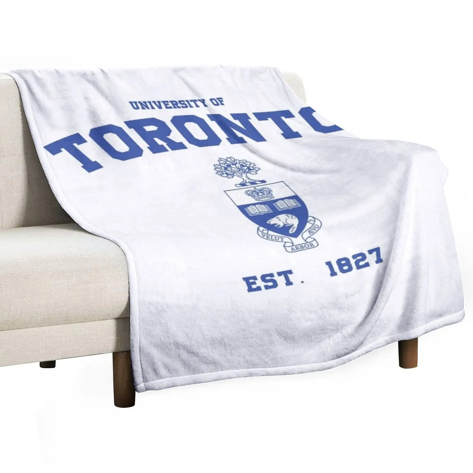 

University of Toronto Throw Blanket Decorative Soft Throw Blanket for Couch Sofa