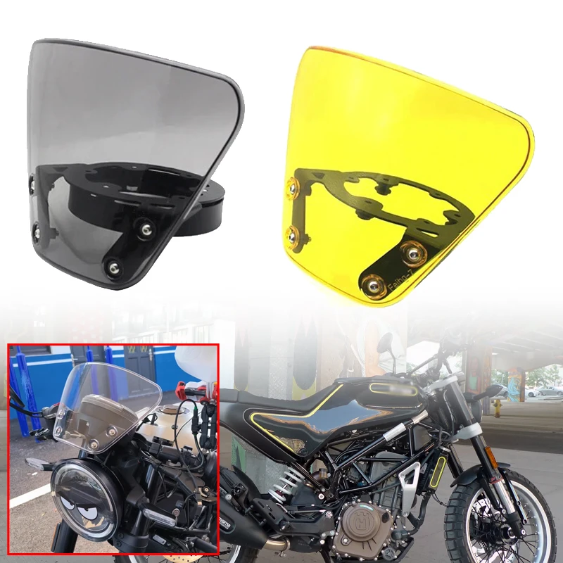

Fit For Svartoilen 401 250 Vitpilen 401 250 2018-2023 Motorcycle Accessories Windscreen Motorbikes Windscreen Screen Protector