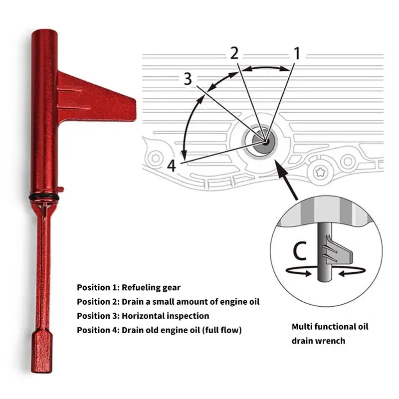 652F Metal Transmission Oil Filling Tool for 725.0 9 Speed Oil Change Transmission Filler Tool Adapter Car Accessories
