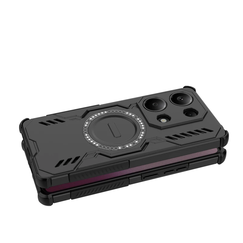 Case For Redmi Note 13 Pro 4G Case Redmi Note 13 Pro 4G Magnetic Adsorption Wireless Charge Cover For Redmi Note 13 Pro 4G Case