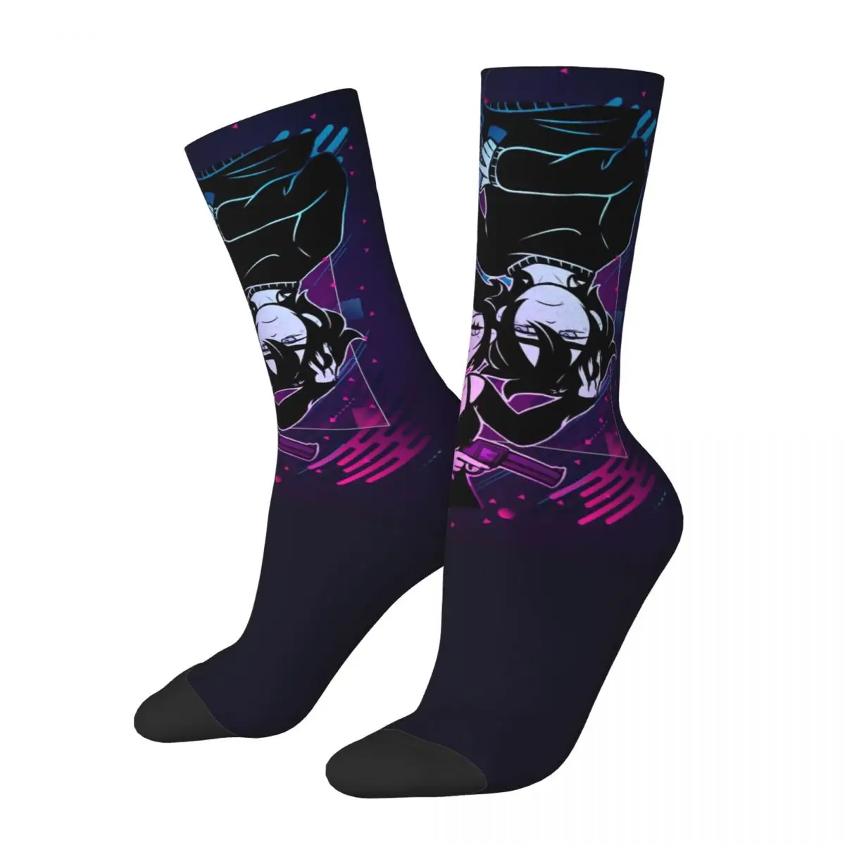 Female The Coffin Of Andy And Leyley Modern Socks Comfortable Casual Ashley and Andrew Socks Crazy Middle TubeSocks Best Gift