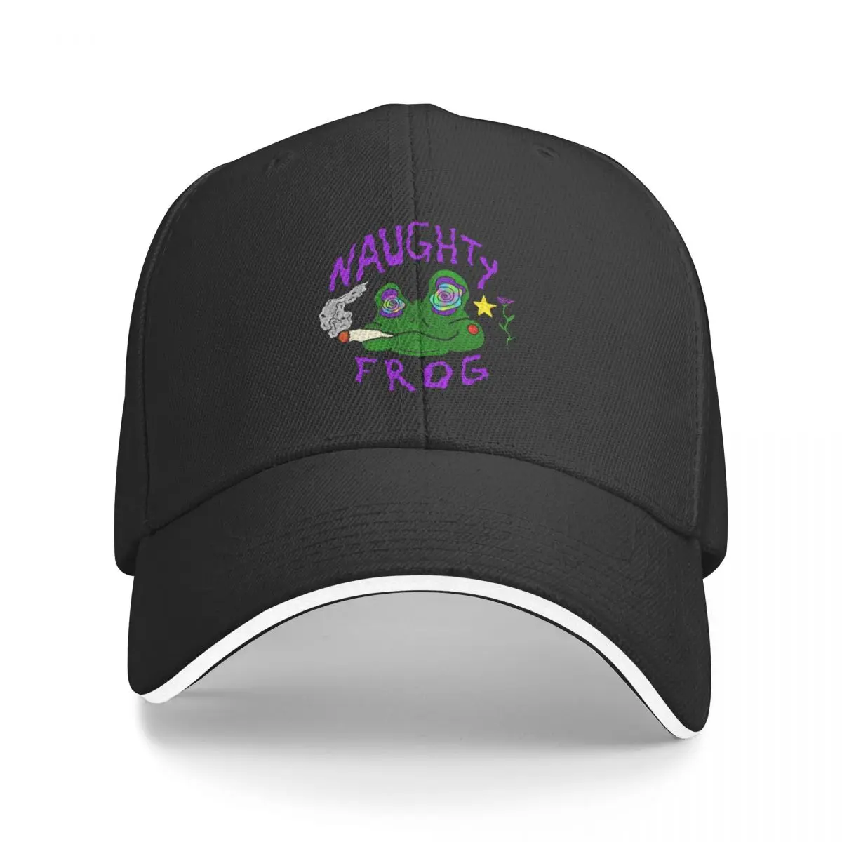 

Naughty Frog Logo 1 Bucket Hat Baseball Cap Hiking hat Winter hats for women Men's