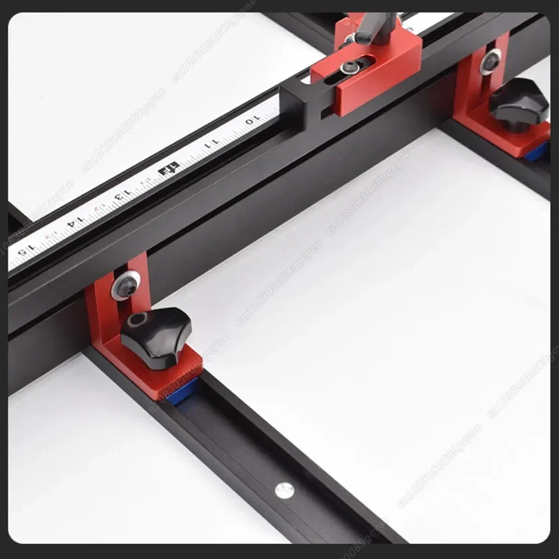 Woodworking T Slot Miter Track Fence Stop T-track Slot Sliding Connector Miter Track Stop Chute Locator Table Saw Rail Connector