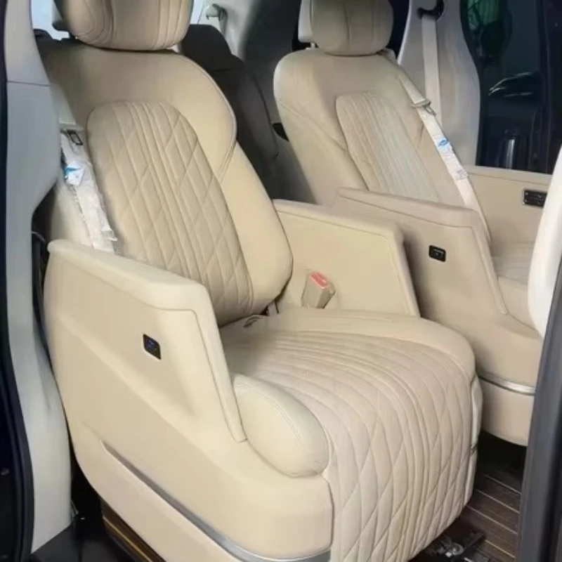 

leather-modified car seats for vans and other vehicle flight seats