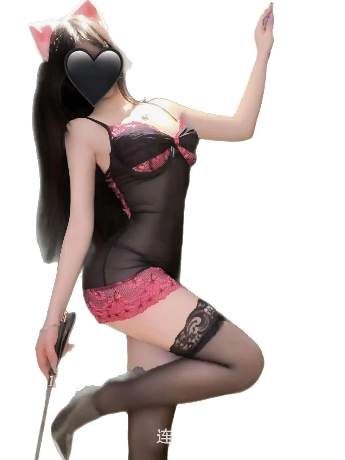 섹시 레이스 리본 스틸 링 힙허깅 탱크 미니 드레스 유니폼 퓨어 디자이어 드레스 우아한 2025 신상 여성 슬림 탑 HET8