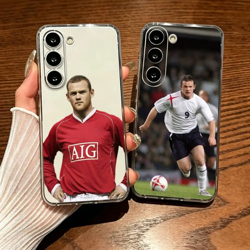 Rooney Shatterproof Transparent Printed Phone Case For Samsung Galaxy A73/A72/A71/A53/A52/A51/A22/A91/A80