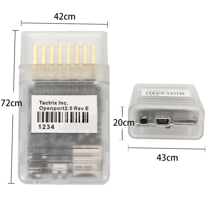 

2,0 ECU FLASH Open Por Автомобильный чип-тюнинг OBD2 Автомобильный диагностический инструмент Программатор ECU Последний ключ V1.20 содержит V1.95