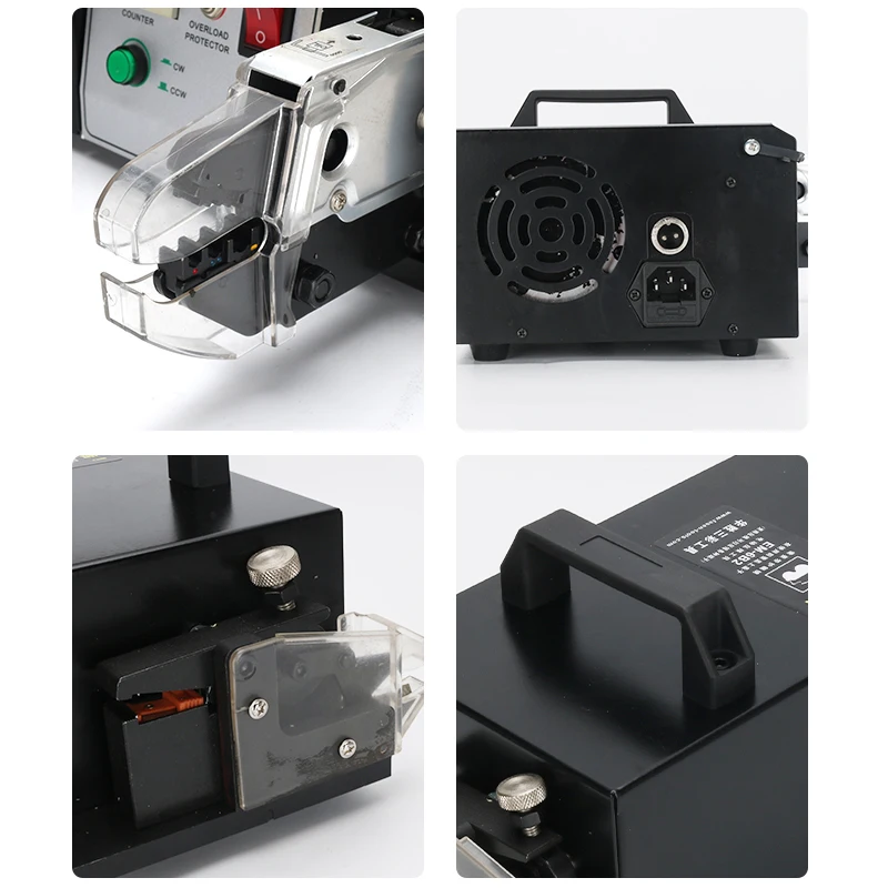 Portable Electric Terminal Crimping Pliers 0 25 10m㎡ Insulated Connector Crimping Machine with 7 Set Crimping Dies