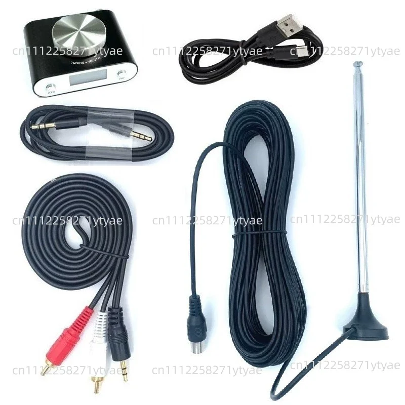 High-Sensitivity Digital FM Tuner, Hi-Fi Stereo Broadcast Radio Receiver with Precise Reception