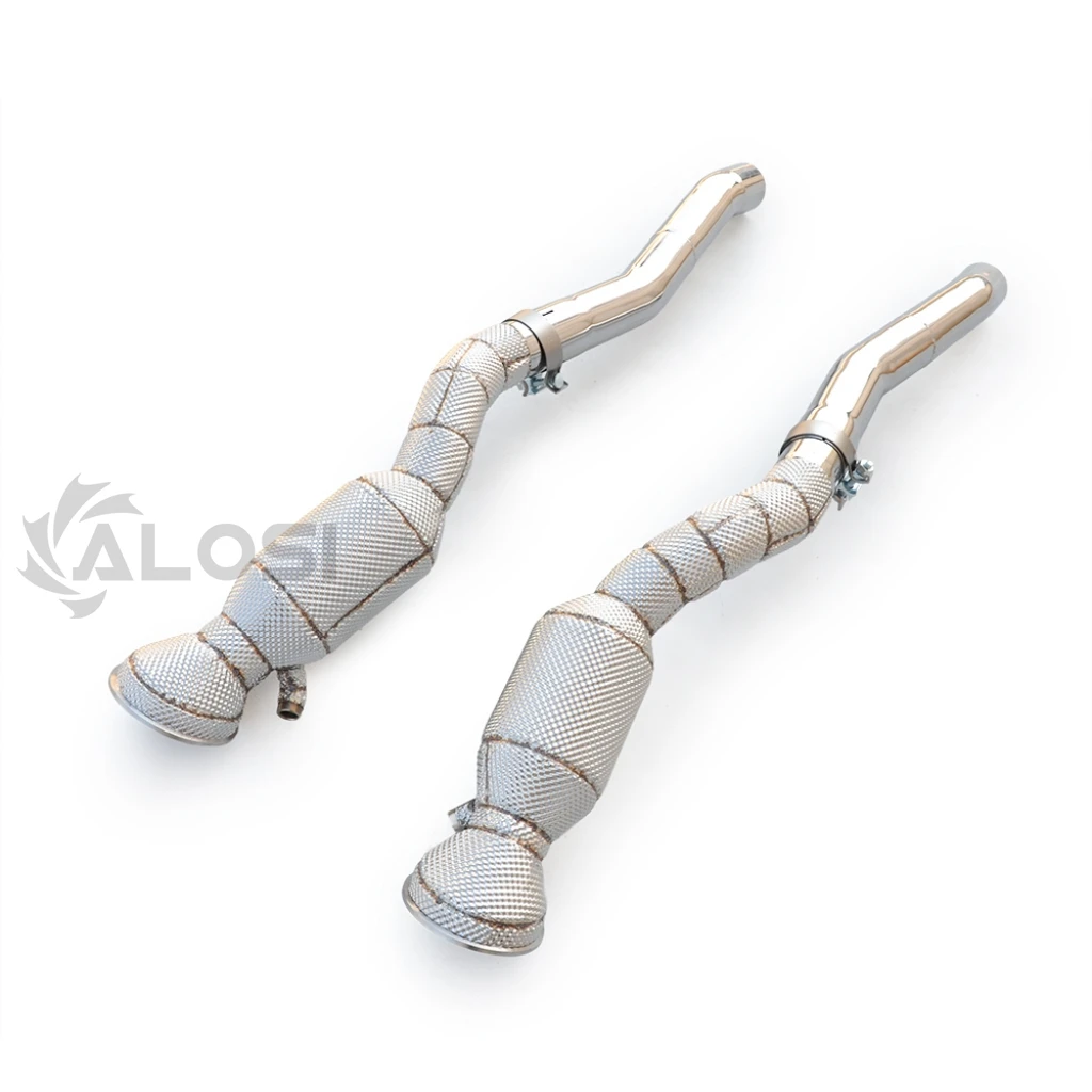 High quality Exhaust head For Ferrari F12 Berlinetta/FF V12 /812 Superfast 2012-2016 6.3L 6.5L Header Catted Exhaust drain pipe