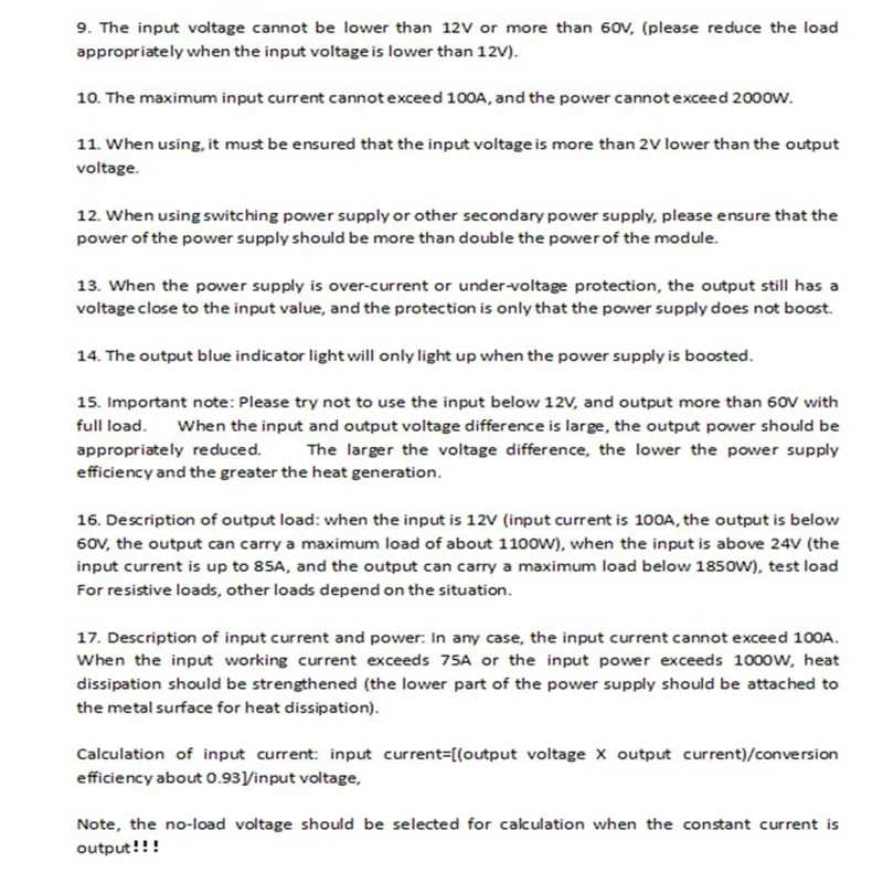 Convertitore boost di tensione C9-1 PCS Convertitore modulo di alimentazione boost da 2000 W con voltmetro