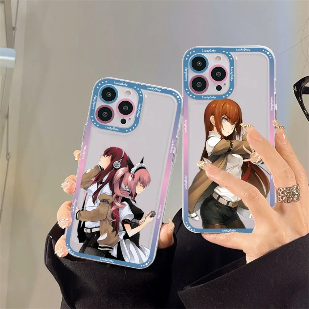 Steins Gate Okabe Anime Phone Case For Redmi 7 8 9 A For Redmi Note 5 7 8 9 10 11 Pro Max 4G 5G Funfas