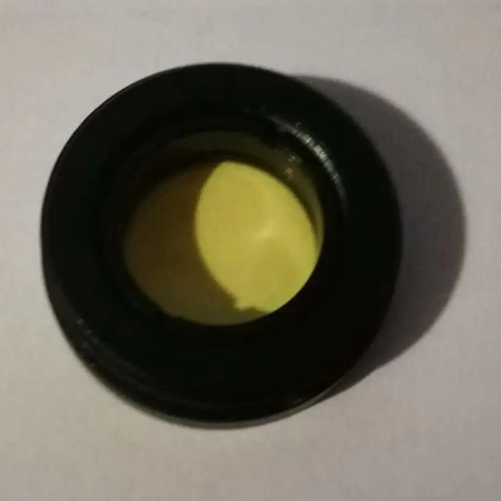 Filtre Lune et Nébuleuse Jaune 0,965 Pouces pour Oculaire de Télescope – Réducteur de Pollution Lumineuse pour Contraste Planétaire