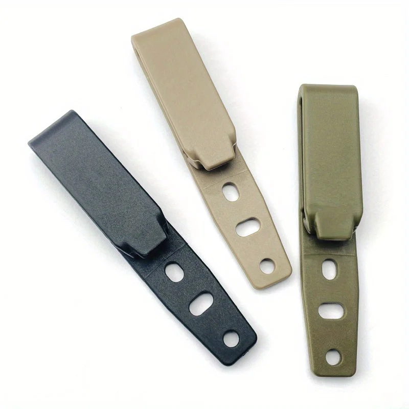 3 Colors of K-sheath Waist Clip Accessories Knife Sheath Back Clip, IWB Gun Holster Clip Back Clip, Knife Sheath DIY Accessories