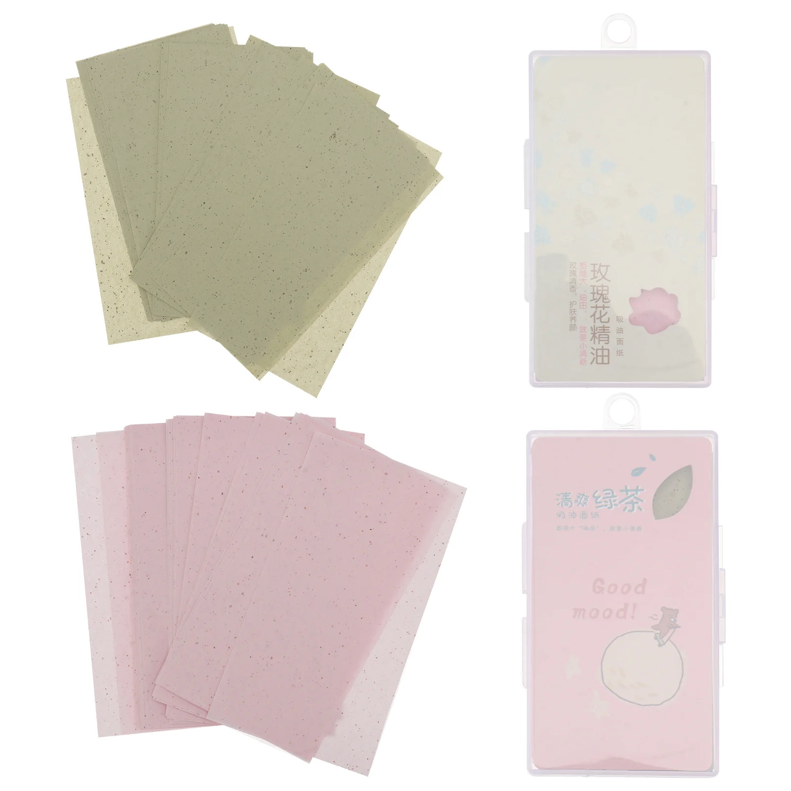 2 قطعة أوراق النشاف رقيقة جدا على الوجهين الأنسجة الوجهين للتحكم في الجلد الدهني الوجه T منطقة النفط امتصاص ورقة