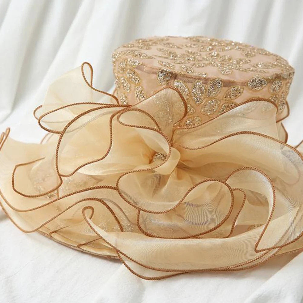 

1pc Sun Hat Women Lightweight Wide Brim Floppy Hat For Beach Vacation Pool Hiking Gardening Tourism Outdoor Activities