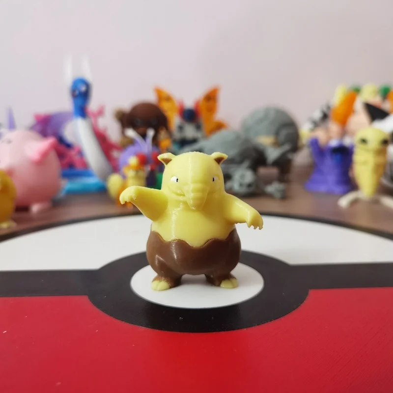 Anime Drowzee Cartoon Character Proportion World 1:20 Diy 3D Printing Action Figure Cute Character Desktop Model Kids Toy Gift