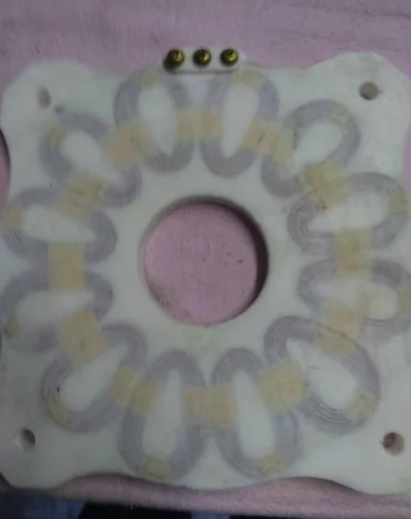 Estudio de energía libre de energía eólica, motor de bobina de generación para bricolaje, bobina generadora sin núcleo tipo disco con bobina hueca