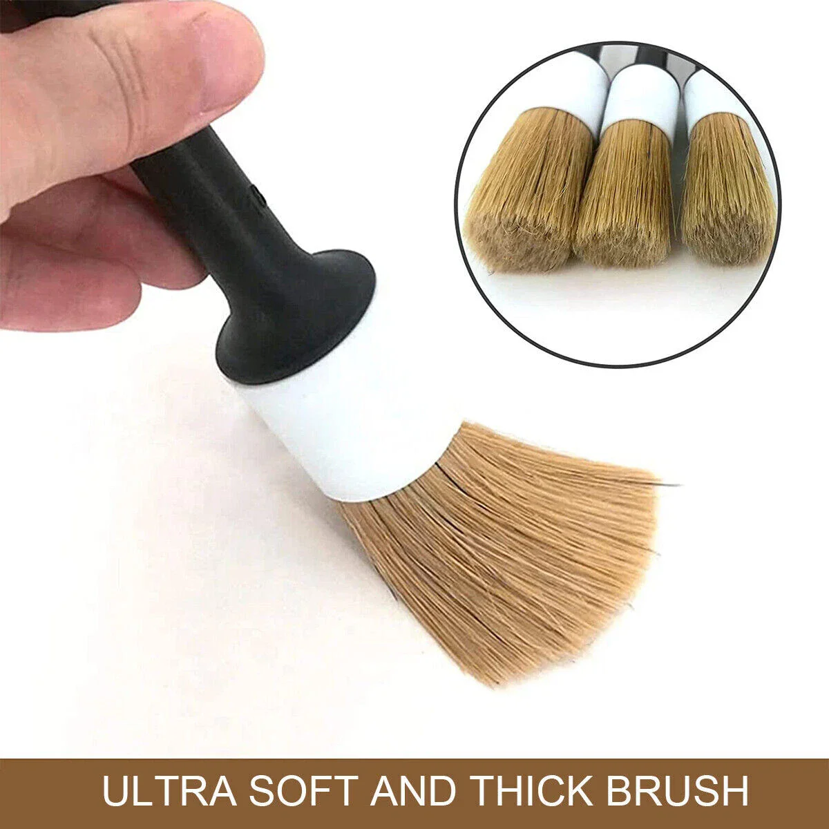 

6Pcs Car Wash Care Detailing Brush Set,for cleaning wheels, dashboards, vents and more,Car Cleaning Brushes, Car Accessories