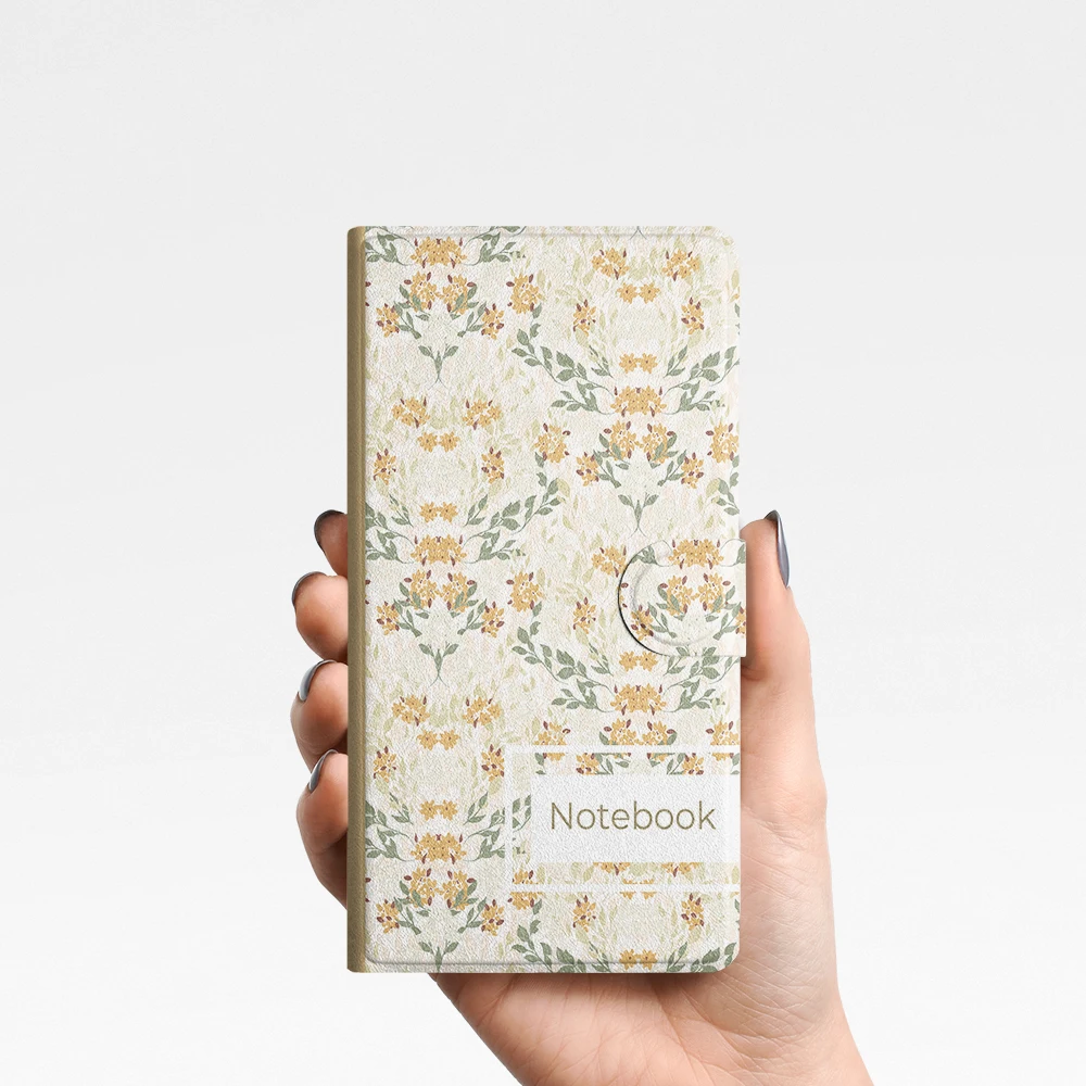 

twosheep for Boox Palma2pro Palma2 Bigme Hibreak Pro Color Detachable Magnetic Case Cover Stylus Slot Cute Floral