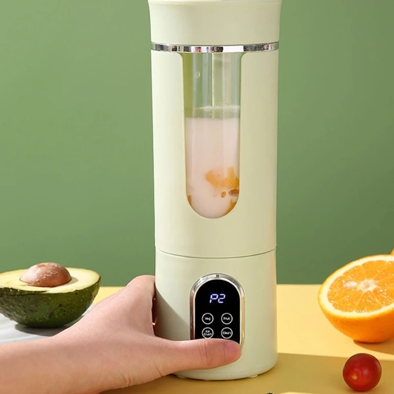 Small Battery Operated Juice Maker USB Type C Charging For Travel And Outdoor Activities