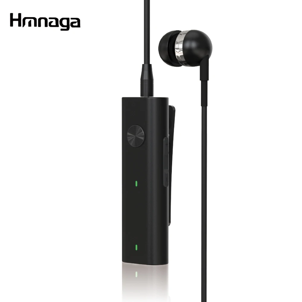 Hmnaga Noise Reduction Sound Amplifier for Elderly Rechargeable Adjustable Hearing Aid for Seniors Suppress Howling Easy Operate