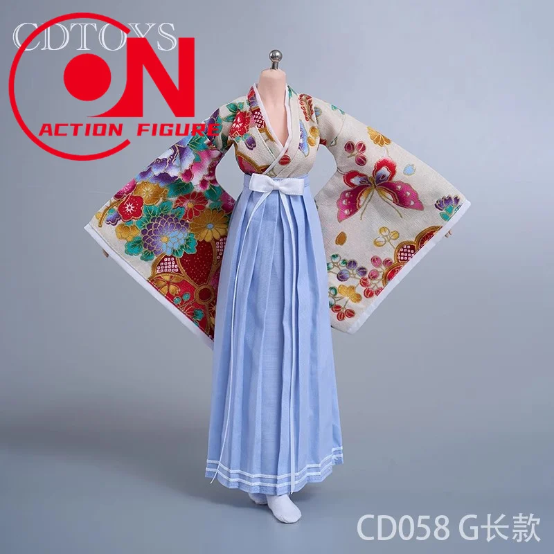 CDTOYS CD058 1/6 Scale Female Soldiers Witch Dress 9 Styles Kimono Clothing Set Fit 12-inches Action Figure Doll