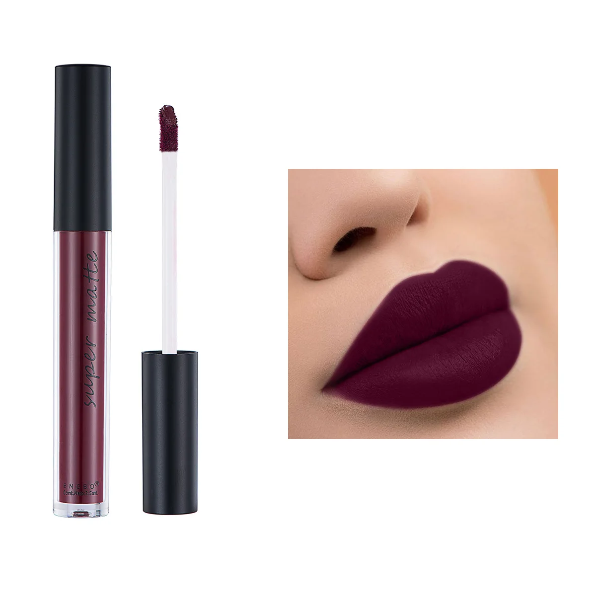 Liquid Lipsticks Waterproof Velvet Matte Lip Gloss Long Lasting Non-stick Cup Lip Tint Makeup Pigment Cosmetics