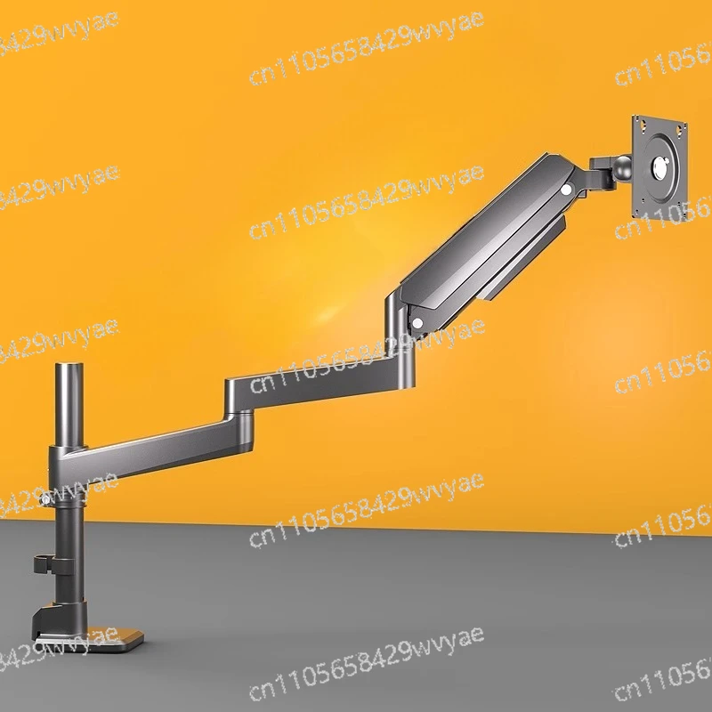 

Кронштейн для монитора 32/34/43/49 дюймов с длинной опорной стойкой 82 см, настольный, с регулировкой высоты, на базе для установки на стол