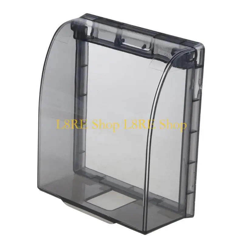 L8RE Self-adhesive Waterproof Box 86 Type Socket for Protection Cover Toilet Switch C