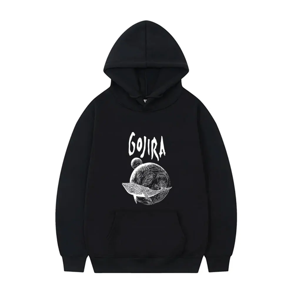 

French Metal Band Gojira From Mars To Sirius Album Cover Hoodie Men Women Vintage Rock Oversized Tracksuit Mens Casual Hoodies