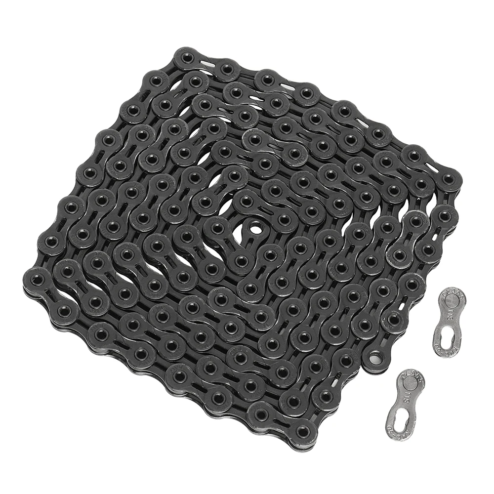 KMC DLC 10 DLC 11 Bicycle Chain For Road MTB Bike Compatible Hollow-out 116/118Links Chain For SHIMANO Original Parts