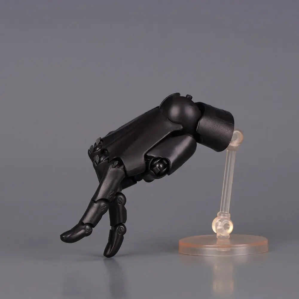 Right Articulated Hand Model Flexible Adjustable Hand Finger Joint Figurine Poseable Hand Finger Joint Figurine