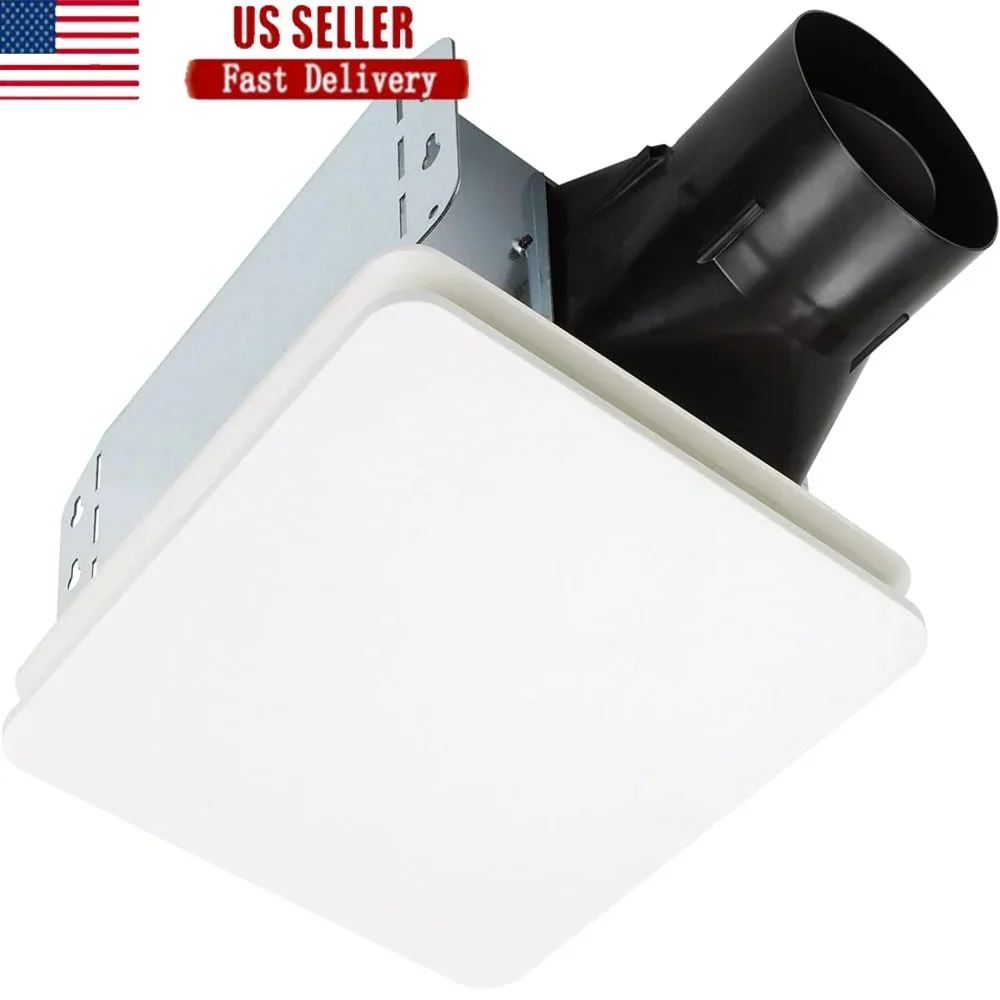 

Вытяжной вентилятор для ванной комнаты 80 куб. футов в минуту с датчиком влажности ЭНЕРГИЯ ЗВЕЗДКА Простая установка Предотвращение плесени Тихая работа Дизайн CleanCover