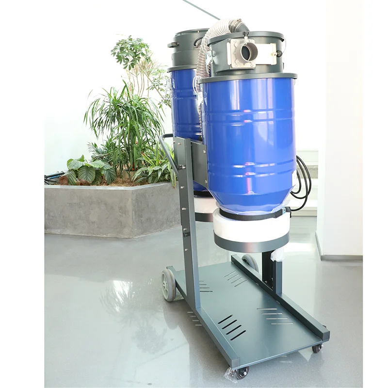 Industrial Vacuum Cleaner Metal Bottle Stainless Power Tank Parts Sales Plastic double barrels powerful cleaner