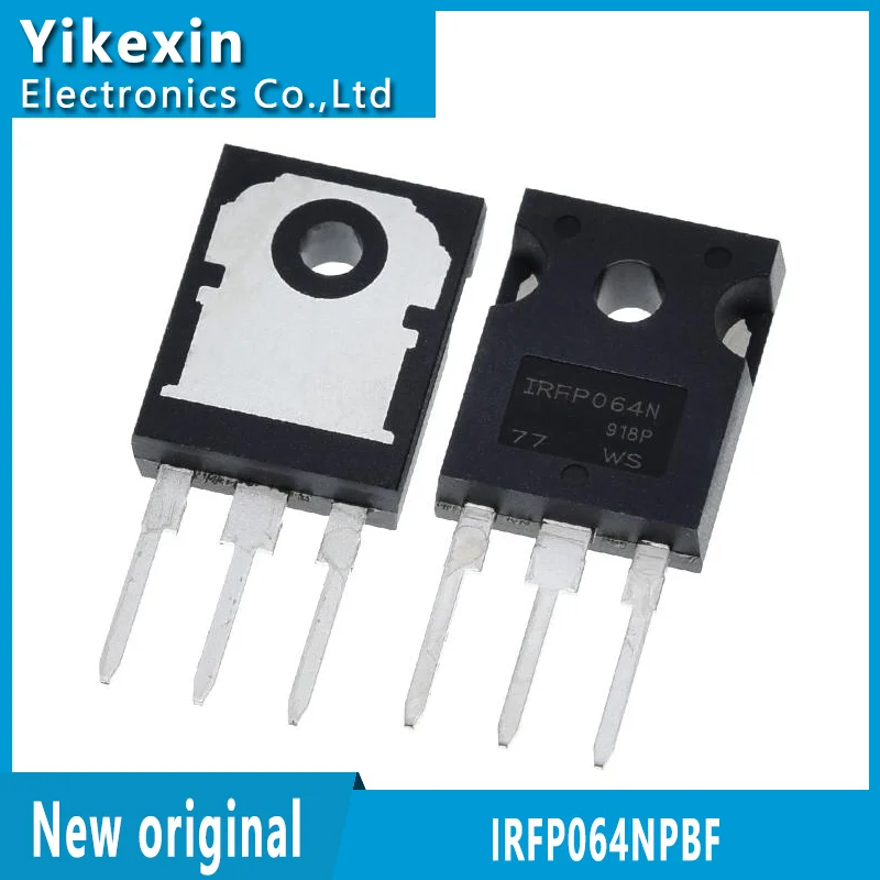 5 uds IRFP064N Kit de transistores MOSFET de potencia 110A 55V IRFP064NPBF TO-247 MOS componente electrónico de canal N TO247 conjunto de transistores