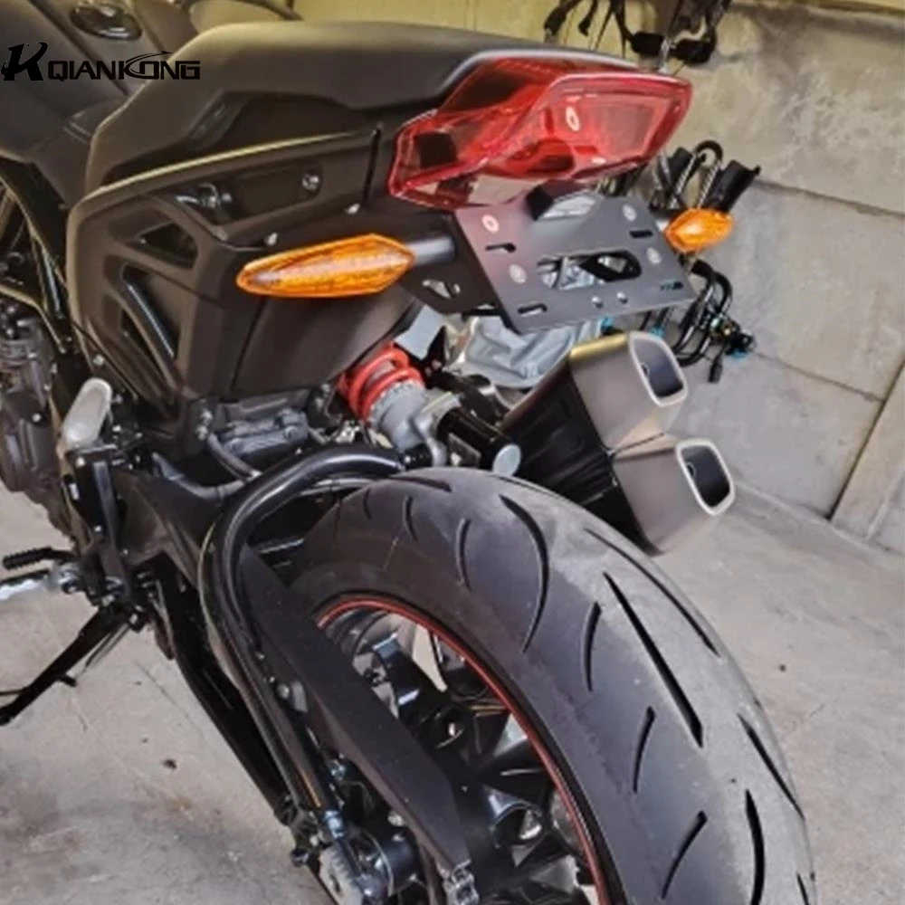 

2024 2023 Motorcycle FOR Indian FTR Indian FTR1200 2019-2022 License Plate Holder Bracket Rear Tail Tidy Fender Eliminator Kit