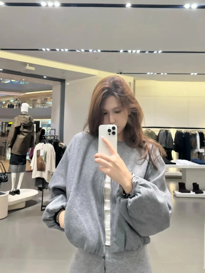 المرأة الطيار Jaet ort Svel معطف الخريف الشتاء جديد وصول فضفاض صالح طويل Sve الأساسية Sle السيدات Faion ملابس خارجية